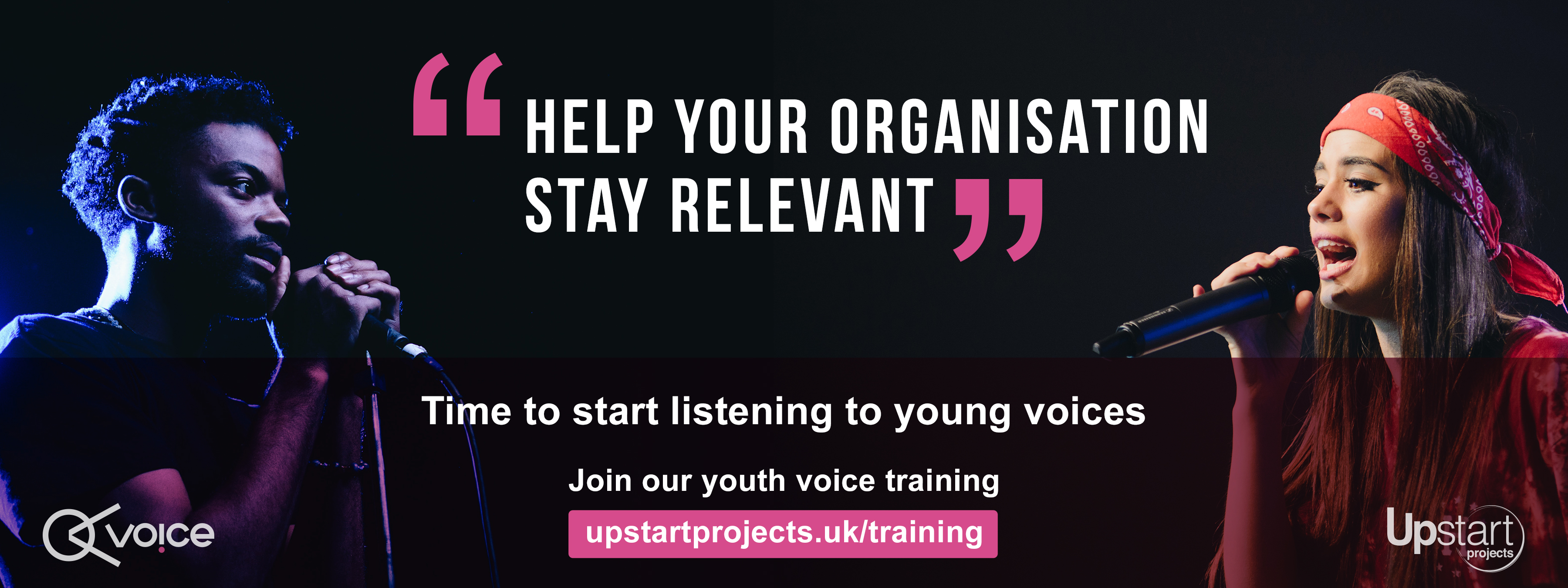 Youth Voice Training by Upstart Projects - empowering young people