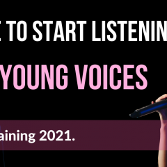 Youth Voice Training - July 2021
