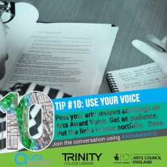 Top tip 10: Use your Voice