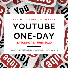 New! Online YouTube one day course for summer