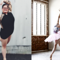 Does a person's 'body shape' have an effect on their success in the dance industry?