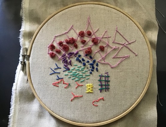 Embroidery workshop
