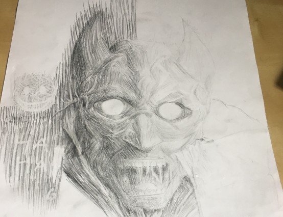 The Journey to My Final Piece - Batman, The Result of a Tormented Child