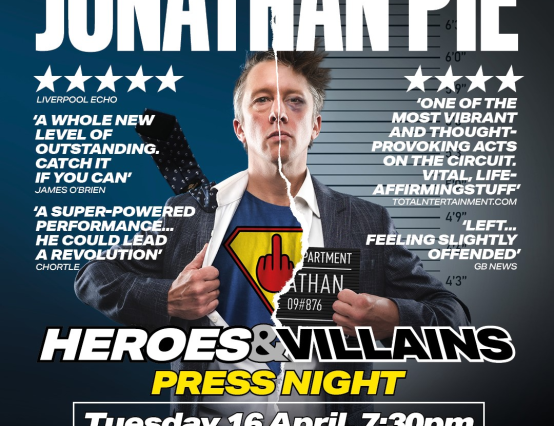 Jonathan Pie: Heroes and Villains Review