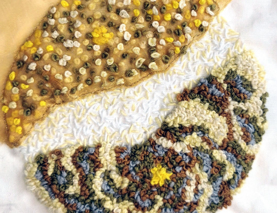 Summer Showcase: Exploration with Mold Growth through Embroidery