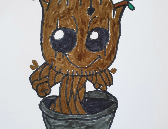 My picture of Baby Groot