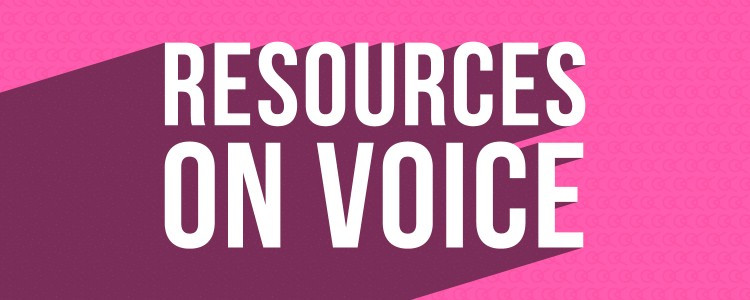 Resources on Voice