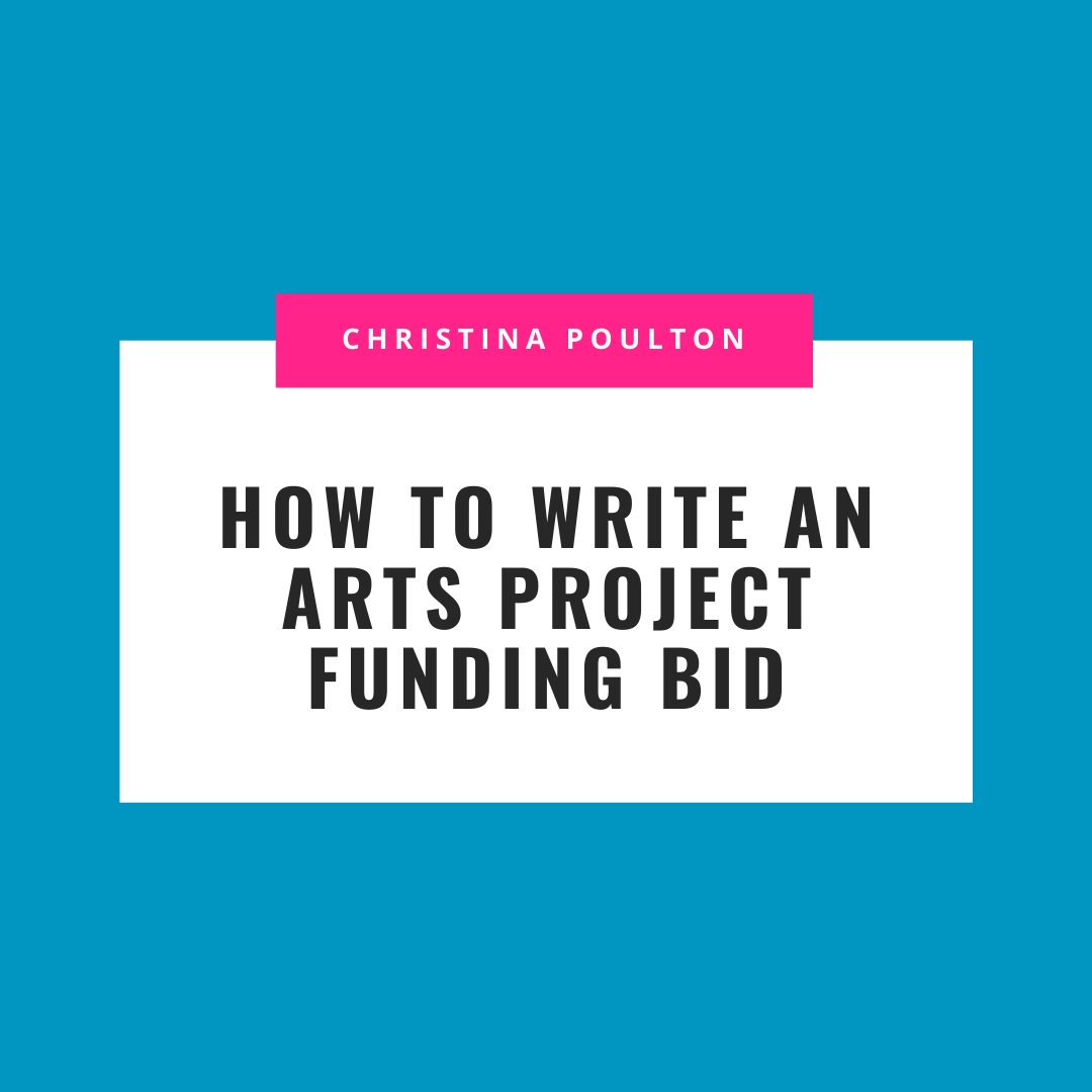 How to write an arts project funding bid