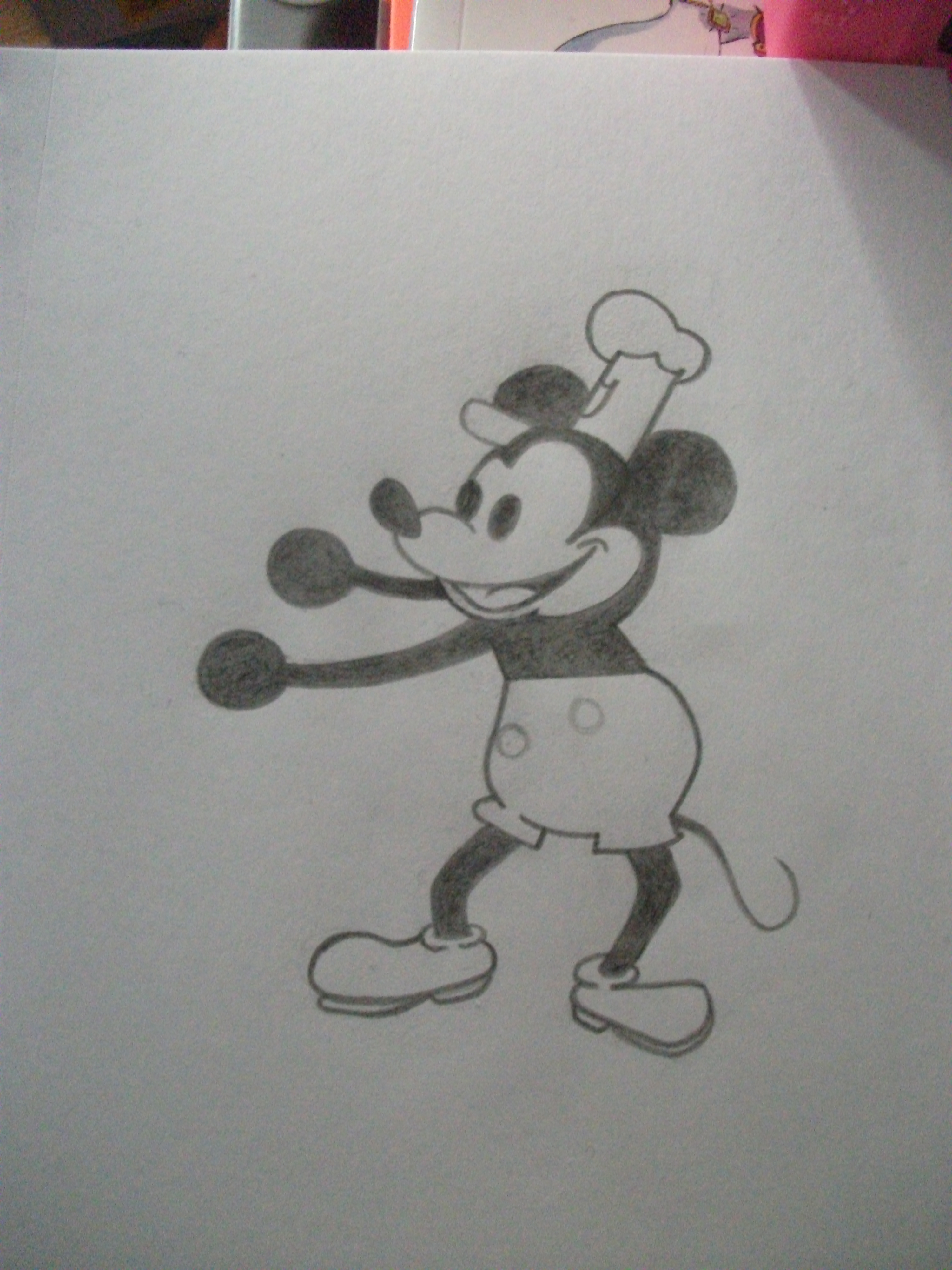 Drawing of Mickey Mouse - Blog - Arts Award on Voice