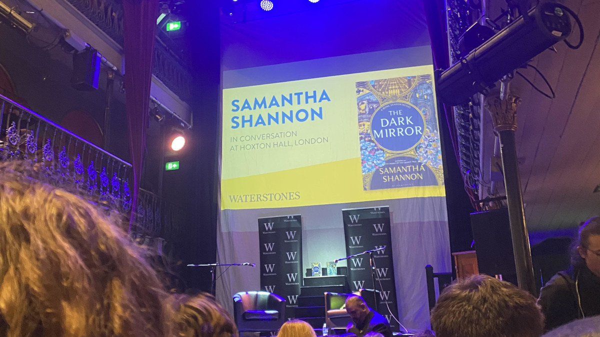 Samantha Shannon's book launch for The Dark Mirror