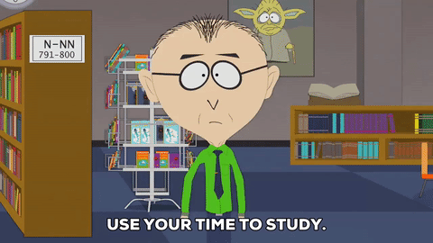 mr. mackey library GIF by South Park