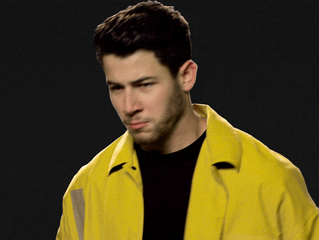 excited cheer GIF by Nick Jonas