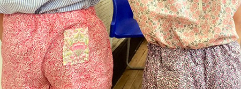 Feb Half Term: Kids’ Liberty Fabric Shorts Workshop in Chelsea