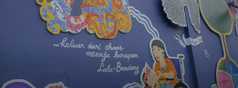 Disabled artists from Wales to Southeast Asia collaborate on murals