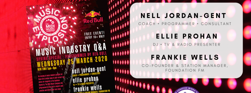 Music Explosion Spring Sessions 2020 - Programmed by Red Bull