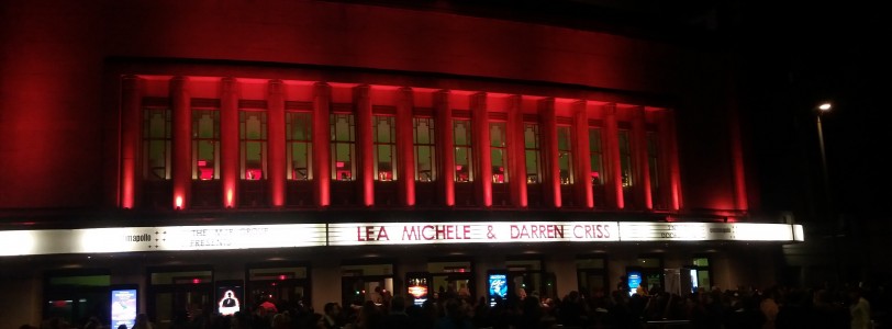 Lea Michele and Darren Criss Concert