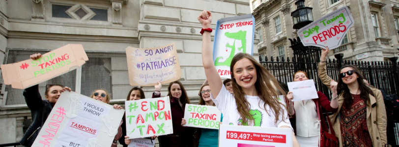 Obama, Brexit and the tampon tax: interview with Laura Coryton, founder of Stop Taxing Periods