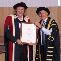 Cor Baby that’s a PhD! Oxford doctorate for John Otway