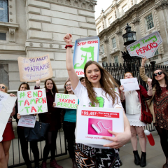 Obama, Brexit and the tampon tax: interview with Laura Coryton, founder of Stop Taxing Periods