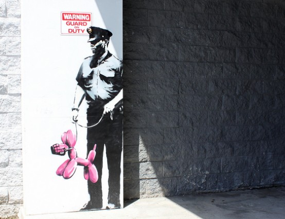 The best visual artist of the decade is: Banksy
