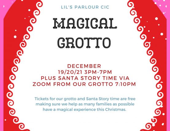 Free magical Santa visits this Christmas at Lil's Parlour CIC in Birmingham!