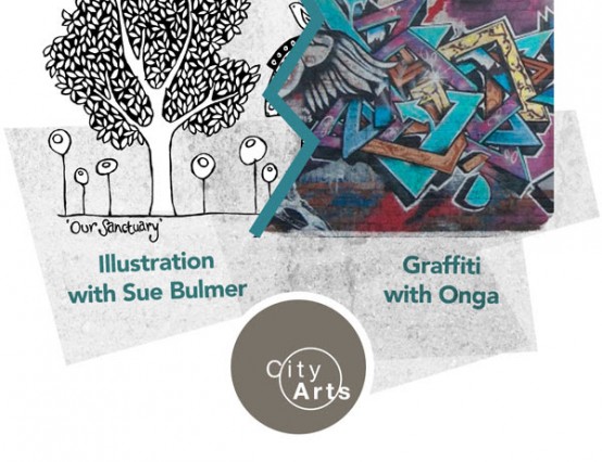 City Arts Workshops - Graffiti with Onga