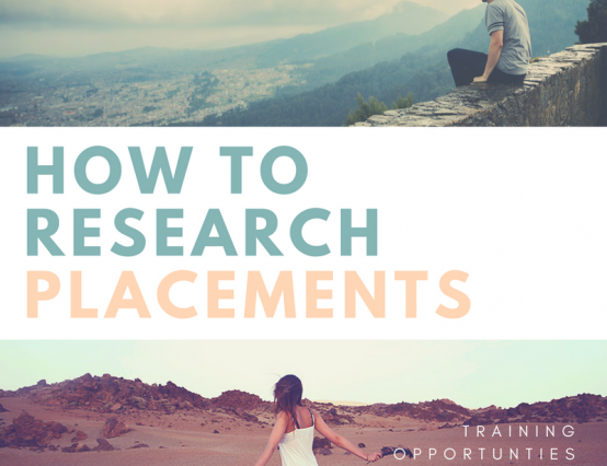 How to research work placements and training opportunities