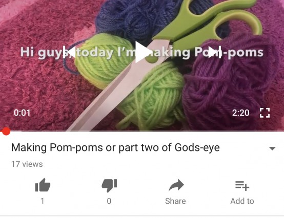 Tutorial “How to make Pom-poms”  