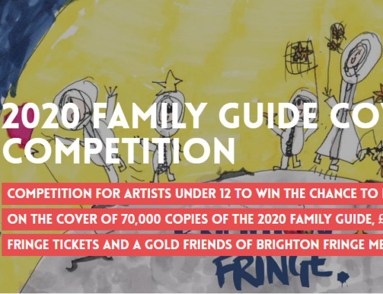 Design the 2020 Brighton Fringe Family Guide Cover