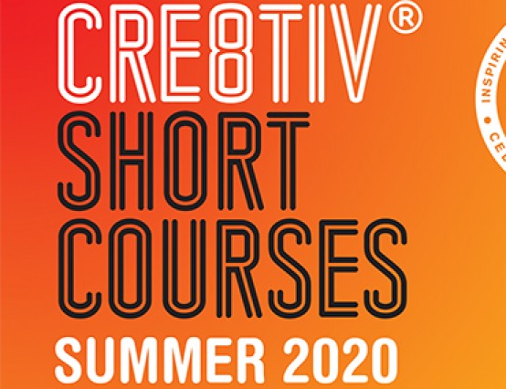 Cre8tiv® Short Courses starting 21 April 2020