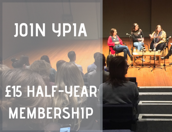 Join YPIA | £15 Half-Year Membership