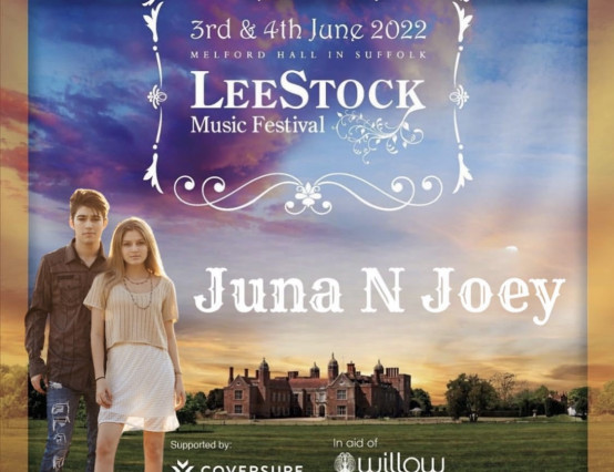 Pop-country duo Juna N Joey performs at LeeStock Festival 2022