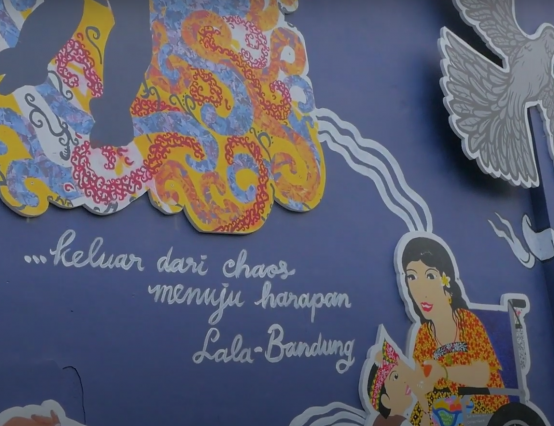 Disabled artists from Wales to Southeast Asia collaborate on murals