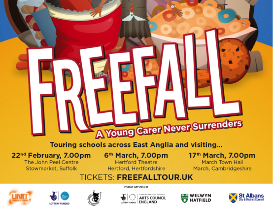 Freefall: A Young Carer Never Surrenders - March Town Hall