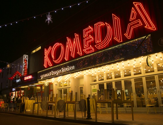 What goes on at Komedia Brighton?