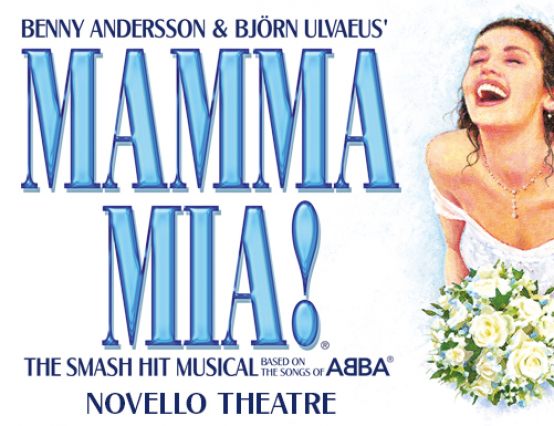 Mamma Mia at The Novello Theatre London