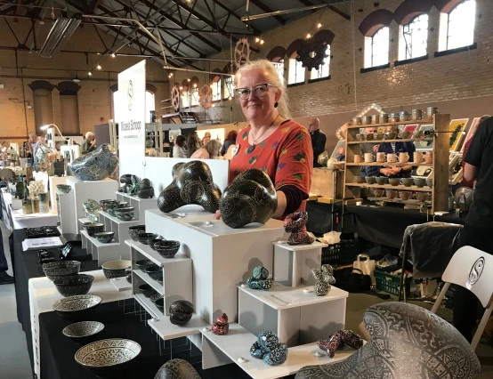 Artist Micaela Schoop uses ceramics to foster cross-cultural communication