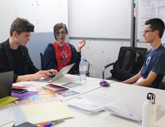 Young coders discuss their incredible work for MozFest