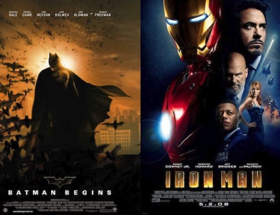 Deja-view: Batman Begins and Iron Man