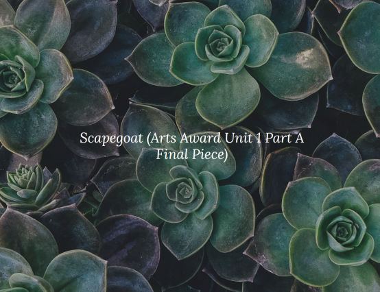Scapegoat - Arts Award Gold, Unit 1 Part A