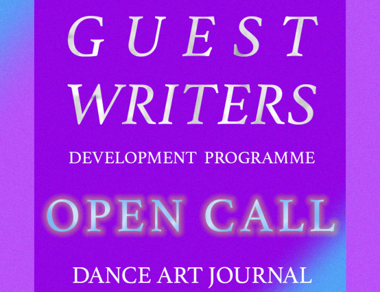 OPEN CALL: Guest Writers Programme