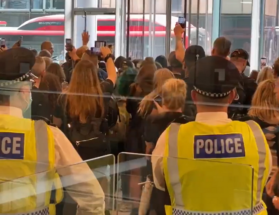 Anti-vaccine protesters storm ITV and Channel 4 headquarters